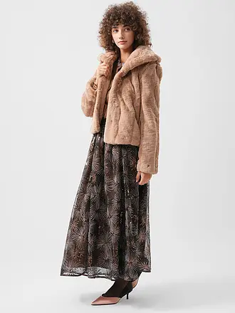 GUESS | Jacke in Felloptik SOPHY | braun